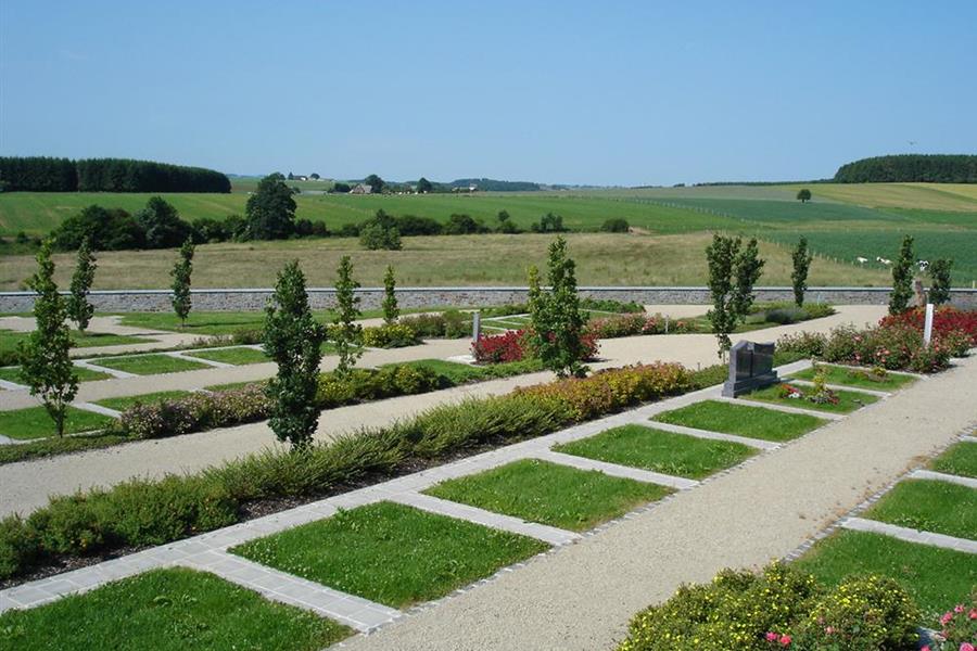 Infrastructure pour un cimetière