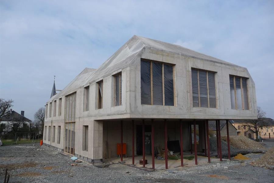 La mairie de Eschdorf - Béton prêt à l'emploi