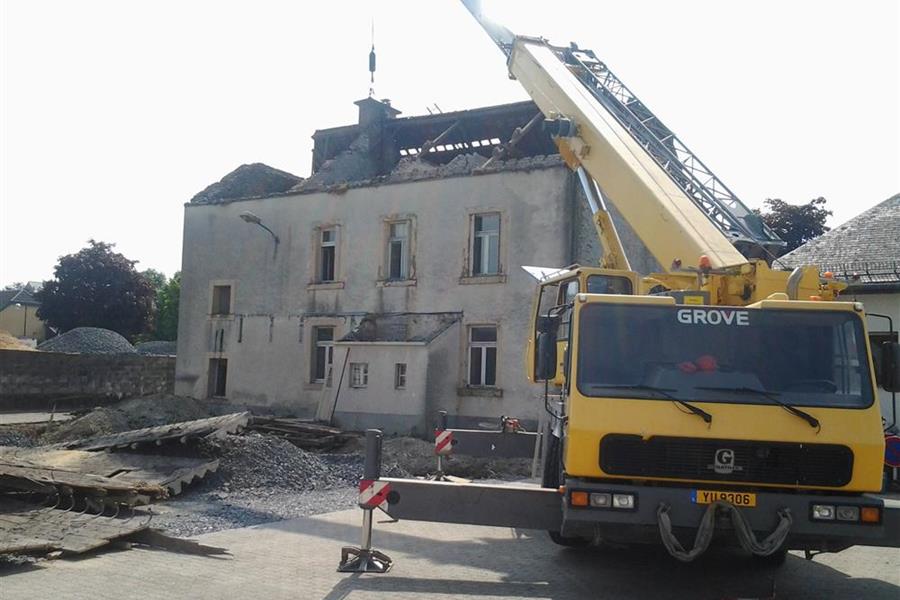 Travaux de démolition - Terrassements et démolitions