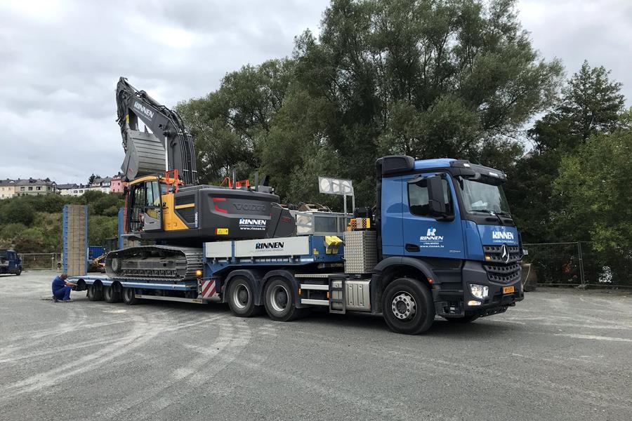 Poids lourds à bennes et semi-remorque