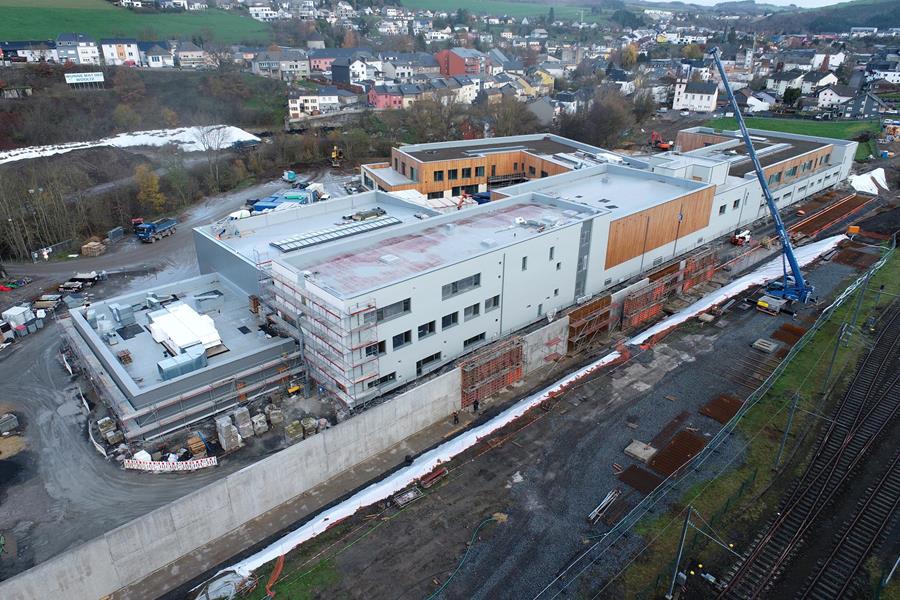 Campus scolaire à Wiltz - Bâtiments publics