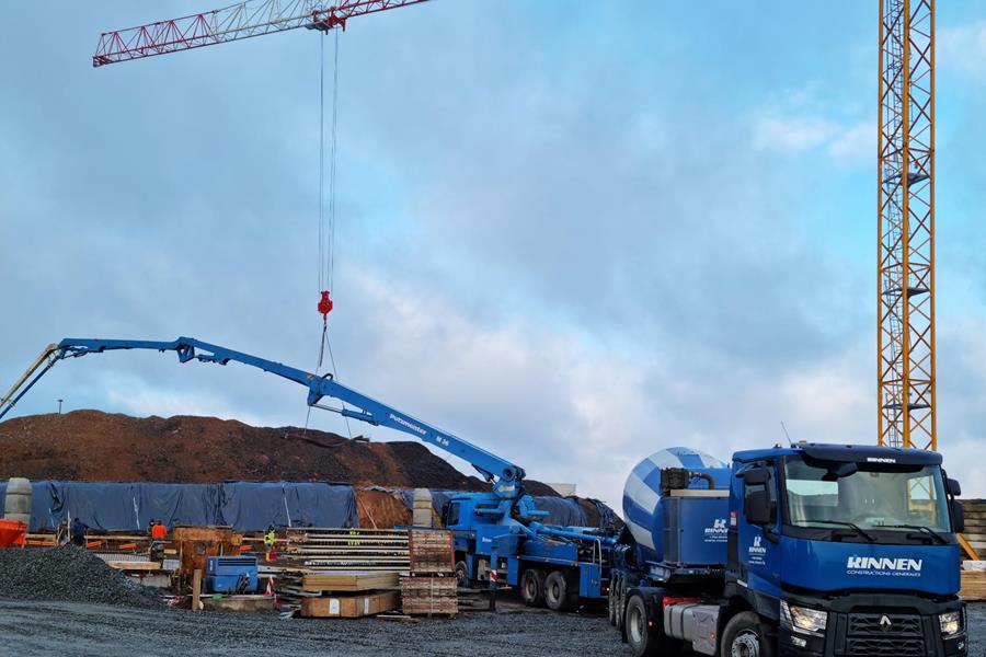 Béton prêt à l'emploi - Centrale à béton